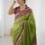 Bandhani zari pure cotton bandhani saree