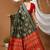 Bandhani silk blend fusion bandhani saree