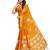 Ethnic motifs printed woven design bandhani saree