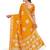 Ethnic motifs printed woven design bandhani saree