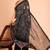 Women bandhani printed sequinned bandhani saree
