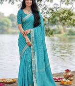 Leheriya pure georgette leheriya saree