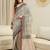 Ethnic motifs ready to wear leheriya saree