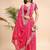 Woven design embroidered poly georgette heavy work leheriya saree