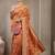 Ethnic motifs woven design zari banarasi saree