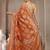 Ethnic motifs woven design zari banarasi saree