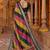 Leheriya silk blend leheriya saree