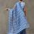 Woven design ready to wear leheriya saree with blouse piece