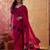 Embroidered saree with unstitched blouse piece