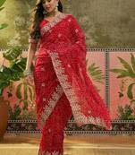 Bandhani printed sarees