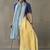 Linen blend formal ready to wear saree with unstitched blouse piece