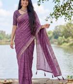 Leheriya pure georgette leheriya saree