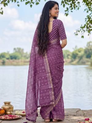 Leheriya pure georgette leheriya saree 2