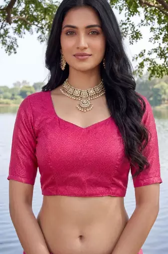 Leheriya pure georgette leheriya saree