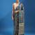 Tie-dye printed bandhani saree with plain border & unstitched blouse