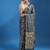 Tie-dye printed bandhani saree with plain border & unstitched blouse