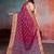 Woven design zari art silk leheriya saree