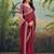 Bandhani embroidered poly georgette bandhani saree