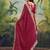 Bandhani embroidered poly georgette bandhani saree