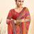 Leheriya dyed pure chiffon saree