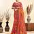 Leheriya dyed pure chiffon saree