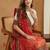 Bandhani mirror work pure georgette designer bandhani saree