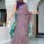 Striped silk cotton leheriya saree