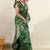 Striped woven design zari leheriya saree