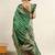 Striped woven design zari leheriya saree