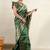 Striped woven design zari leheriya saree