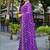 Leheriya embroidered poly georgette leheriya saree