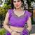 Leheriya embroidered poly georgette leheriya saree