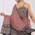 Striped silk blend leheriya saree