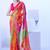 Bandhani embroidered pure georgette bandhani saree