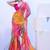 Bandhani embroidered pure georgette bandhani saree