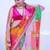 Bandhani embroidered pure georgette bandhani saree