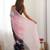 Pink & black georgette embroidery border & sequins saree whit blouse