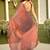 Brown chiffon embroidery work lace border solid saree whit blouse