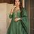 Women's Beautiful Embroidery Work Silk Fabric Straight Kurta Sharara and Dupatta Set