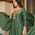 Women's Beautiful Embroidery Work Silk Fabric Straight Kurta Sharara and Dupatta Set