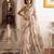 silk blend floral digital printed saree for women with contrast printed pallu