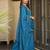 Women's Beautiful Embroidery Work Silk Fabric Straight Kurta Sharara and Dupatta Set