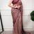 women's soft satin digital printed saree