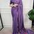 women's soft satin digital printed saree