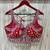 Maroon italian silk mirror kaudi lace readymade blouse
