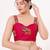 Pink magic cotton heavy embroidered readymade blouse