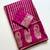 Pink Color Jaqurad Weveing Work Satin Saree