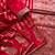 Red Color Jaqurad Weveing Work Satin Saree