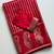 Red Color Jaqurad Weveing Work Satin Saree