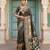 Black Color Jacquard Weaving  Work Silk Blend Saree